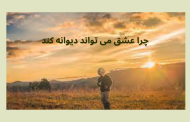 چرا عشق دیوانه می کند؟